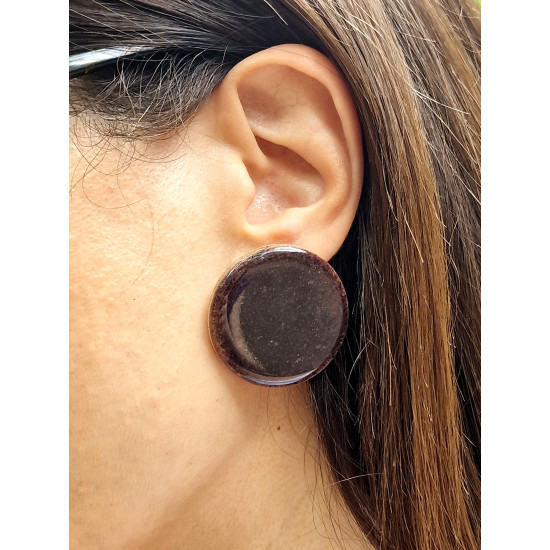 Merlot earrings